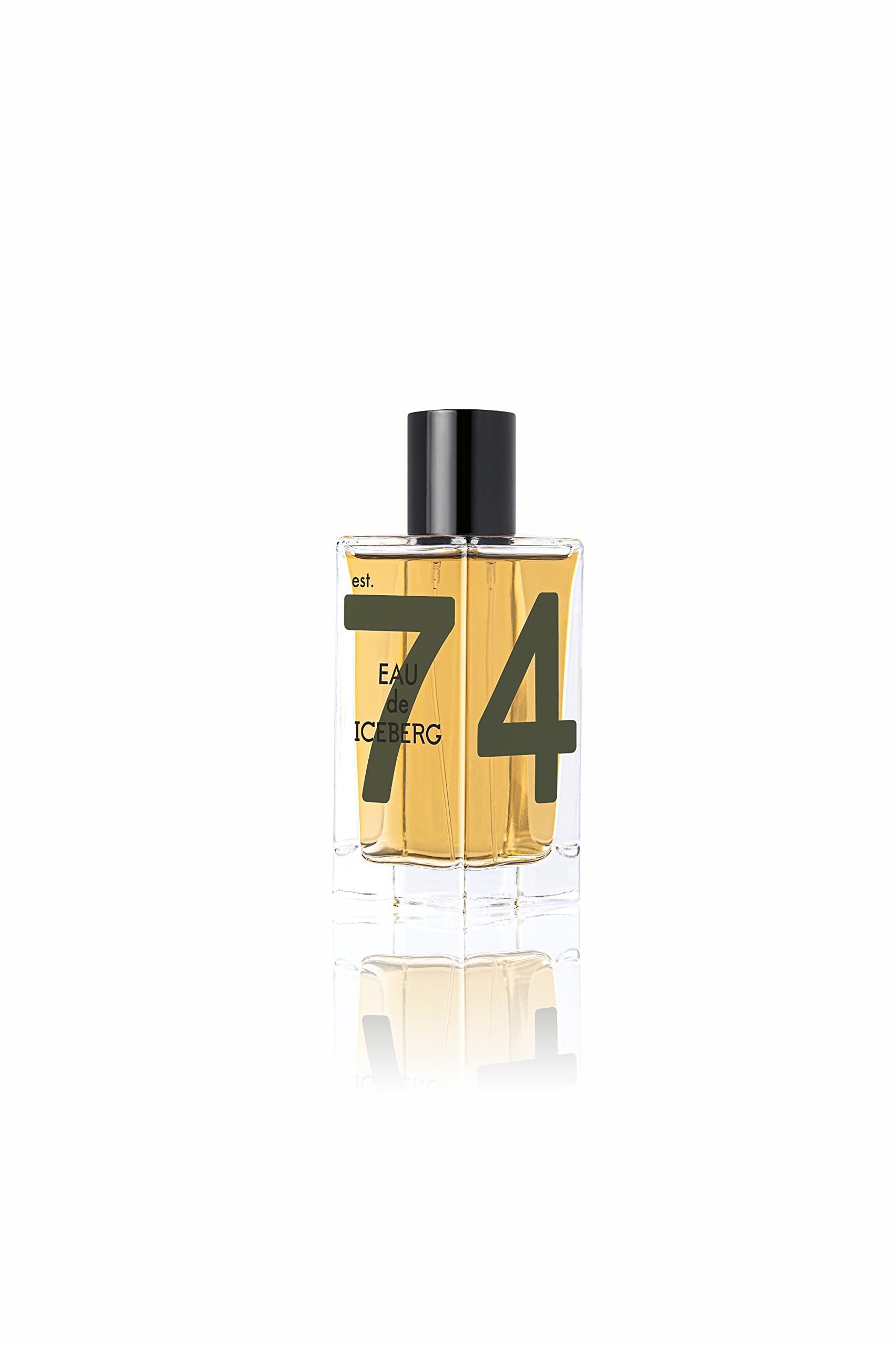 Iceberg Eau de Iceberg Amber Eau de Toilette Uomo 100ml – Orientale Ambrata Speziata