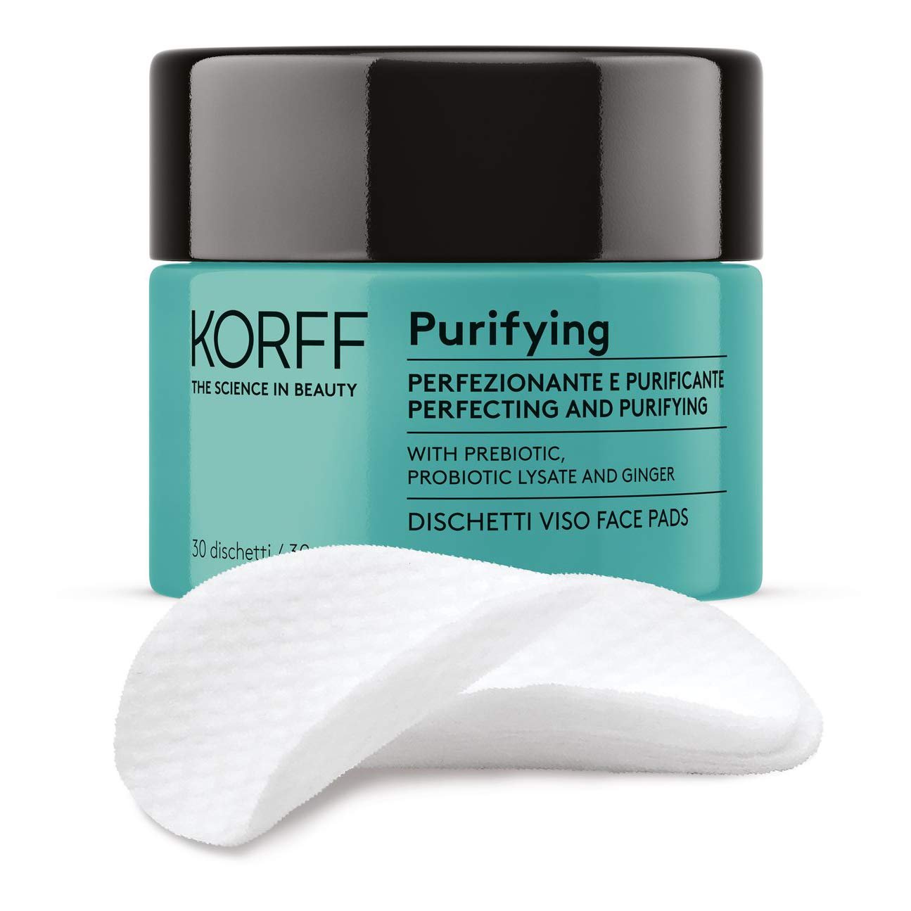 Korff Purifying Dischetti Detergenti Purificanti 30pz – Detersione Profonda e Sebo-Regolatrice