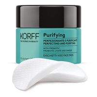 Korff Purifying Dischetti Detergenti Purificanti 30pz – Detersione Profonda e Sebo-Regolatrice