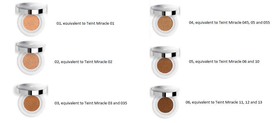 Lancôme Miracle Cushion Fondotinta Compatto – Alta Copertura Luminosa Lunga Tenuta Tecnologia Polar Cushion