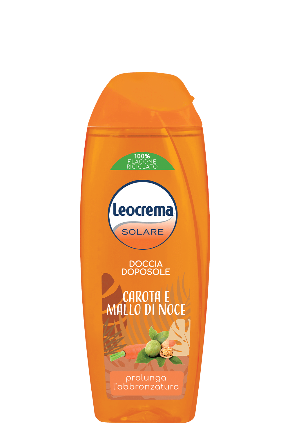 Leocrema Doccia Doposole Carote e Mallo di Noce 250ml – Prolunga e Sublima l'Abbronzatura