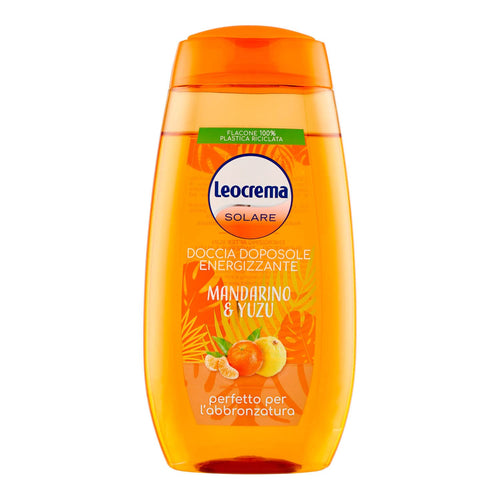 Leocrema Doccia Doposole Energizzante Mandarino & Yuza Vitalità, Freschezza e Cura Dopo il Sole 300ml - Acque Profumeria