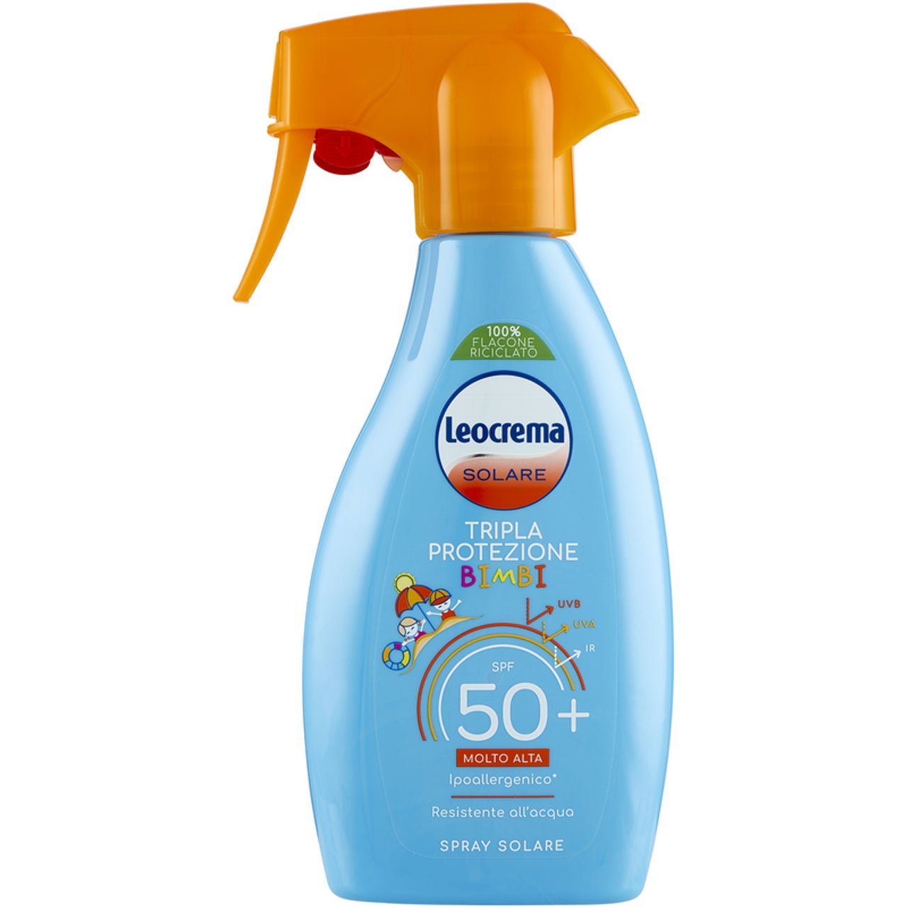 Leocrema Latte Solare Tripla Protezione Bimbi SPF 50+ Waterproof