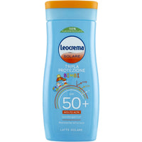 Leocrema Latte Solare Tripla Protezione Bimbi SPF50+ Waterproof – Pelle Delicata Bambini