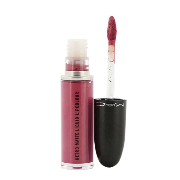 MAC Retro Matte Metallic Liquid Lipcolour – Rossetto Liquido Matte Metallico Lunga Tenuta Finish Setoso