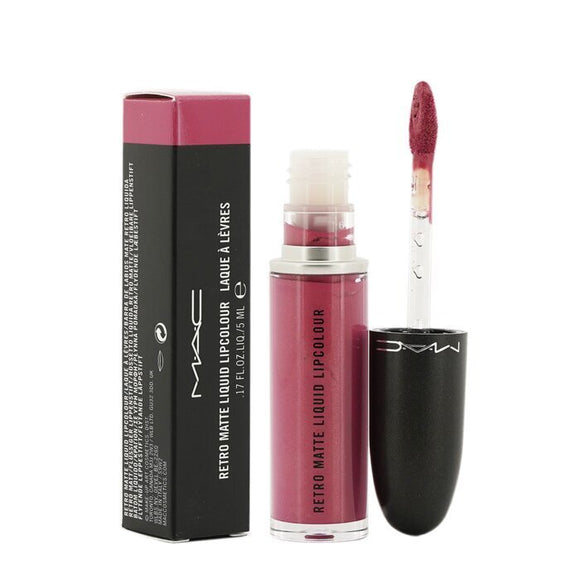 MAC Retro Matte Metallic Liquid Lipcolour – Rossetto Liquido Matte Metallico Lunga Tenuta Finish Setoso