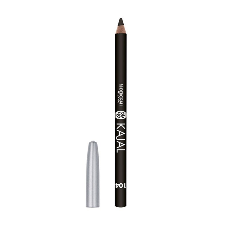 Deborah Milano Matita Kajal 104 Black – Eyeliner Kohl Nero Intenso Occhi Sensibili 1,2 g