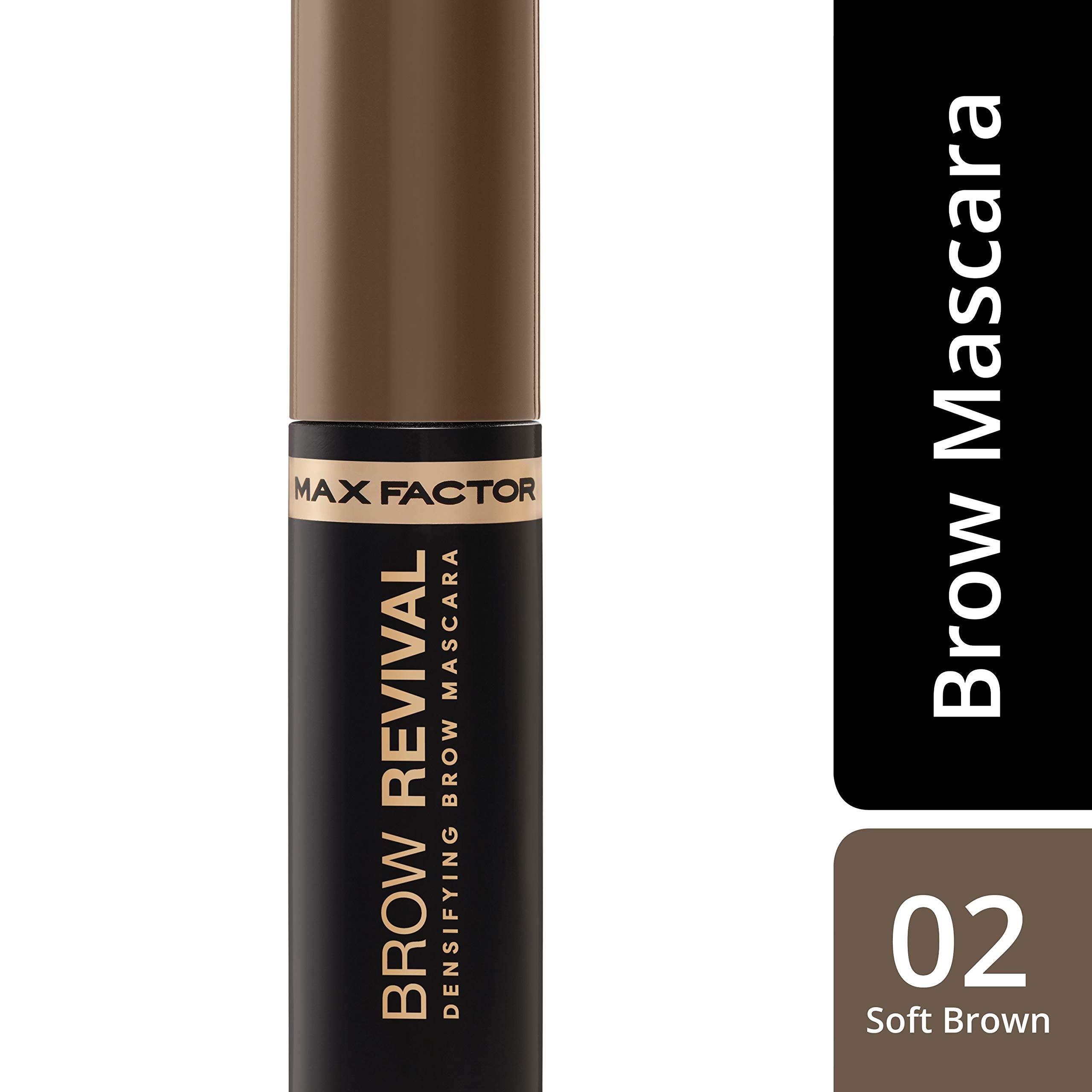 Max Factor Brow Revival Densifying Brow Mascara – Mascara Sopracciglia Donna Definizione Naturale - Acque Profumeria