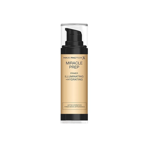 Max Factor Miracle Prep Primer Illuminante Idratante 30 ml – Primer Viso Donna Idratante Luminoso - Acque Profumeria