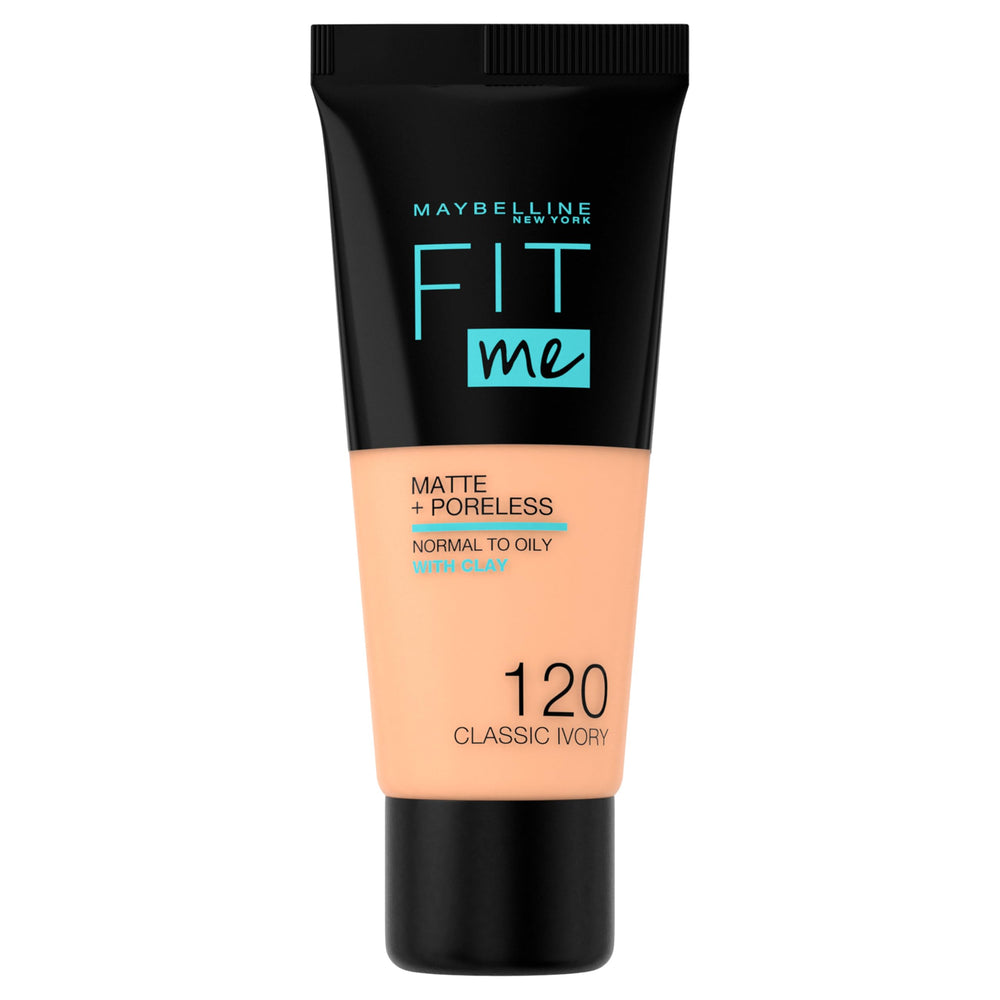 Maybelline Fit Me Matte+Poreless Fondotinta 30ml – Opaco Anti-Pori Oil-Free