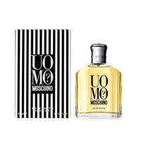 Moschino "Uomo?" Eau de Toilette Unisex – Profumo Legnoso Italiano Elegante Carismatico 75ml 125ml