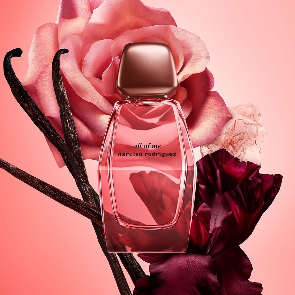 Narciso Rodriguez All Of Me Eau de Parfum Intense 90 ml – Profumo Donna Floreale Muschiato alla Vaniglia