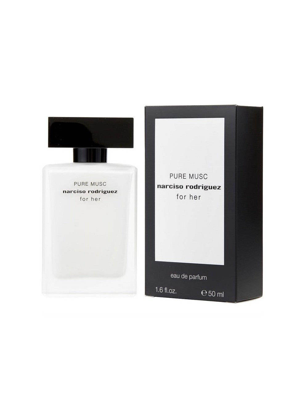 Narciso Rodriguez Pure Musc For Her Eau de Parfum Donna – Profumo Muschiato Floreale Cipriato Puro Sensuale