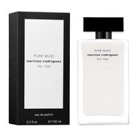 Narciso Rodriguez Pure Musc For Her Eau de Parfum Donna – Profumo Muschiato Floreale Cipriato Puro Sensuale