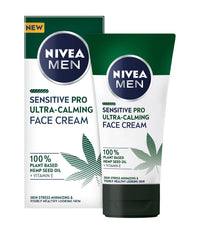 Nivea Man Sensitive Pro Ultra Calming Face Cream 75 ml – Crema Viso Uomo Lenitiva Anti-Rossori