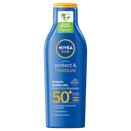 NIVEA SUN Protect & Hydrate Latte Solare 200 ml – Protezione Solare Idratante SPF 15 / 20 / 30 / 50