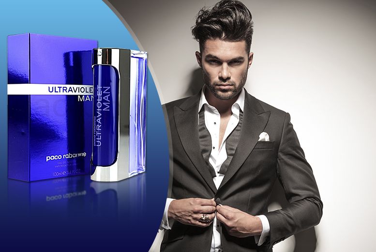 Paco Rabanne Ultraviolet Man Eau de Toilette Uomo 100 ml – Profumo Ambrato Muschiato Intenso Jacques Cavallier