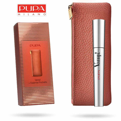 Pupamake - up kit mascara vamp + pochette - Acque Profumeria