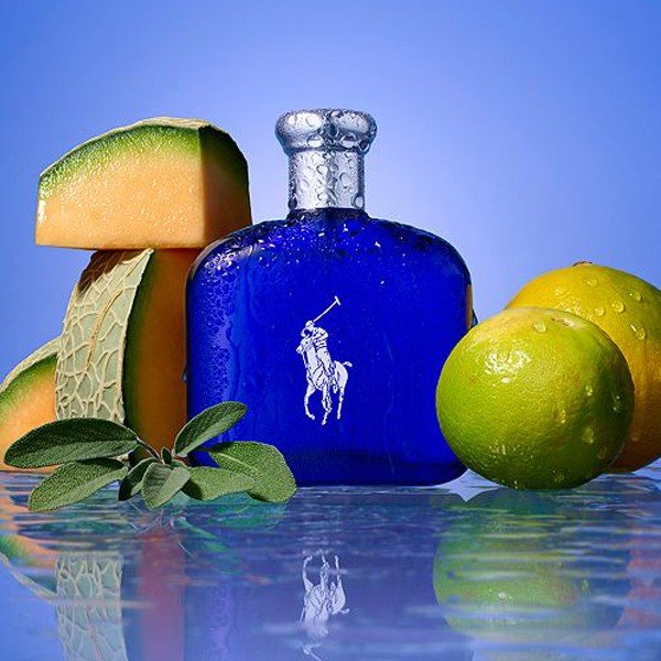 Ralph Lauren Polo Blue Eau de Toilette – Profumo Uomo Aromatico Acquatico Fresco - Acque Profumeria