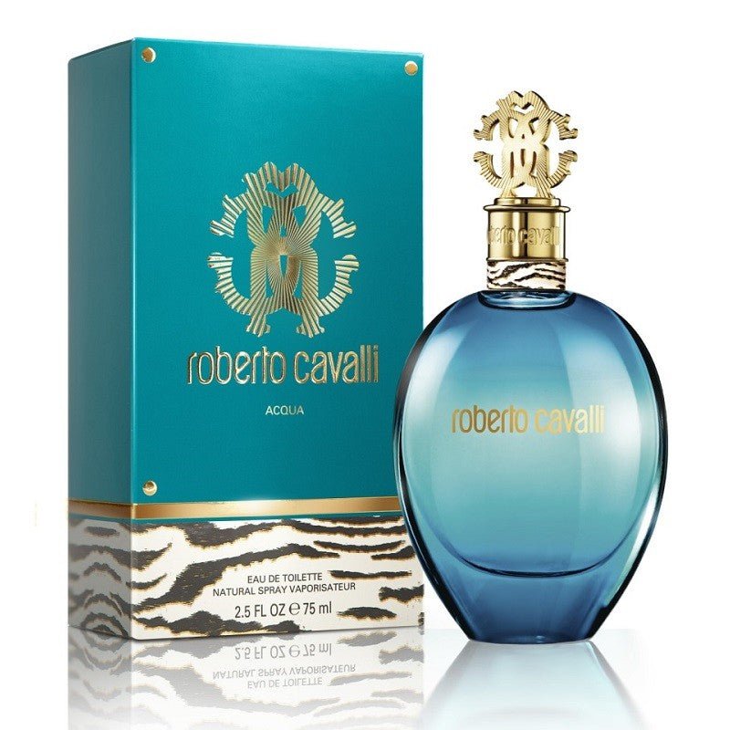 Roberto Cavalli Acqua Eau de Toilette Donna – Fragranza Fresca Floreale Acquatica
