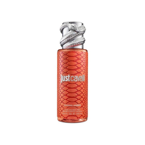 Roberto Cavalli Just Body Mist Daring Amber 250 ml – Profumo Corpo Donna Orientale Ambrato