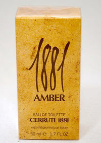 Cerruti 1881 Amber Eau de Toilette – Profumo Uomo Orientale Legnoso Caldo Avvolgente