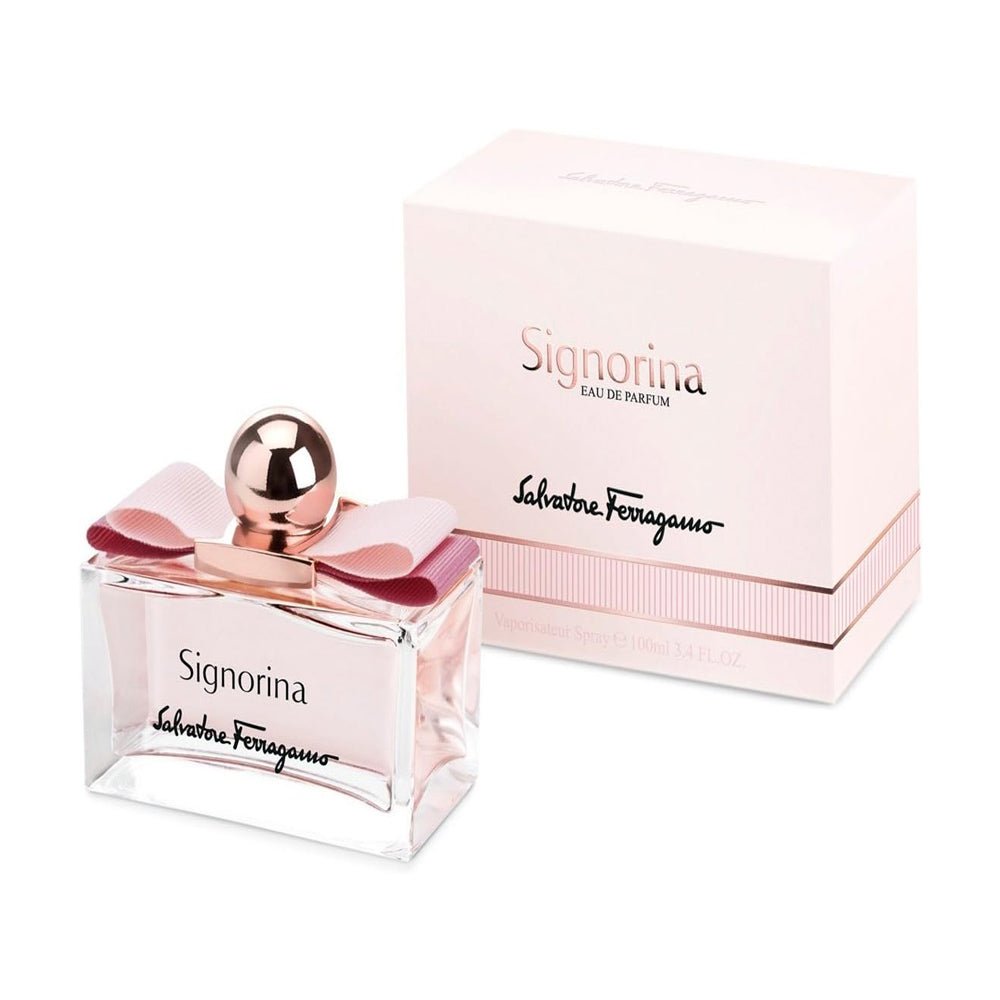 Salvatore Ferragamo Signorina Eau de Parfum 100 ml – Profumo Donna Floreale Fruttato Seducente - Acque Profumeria