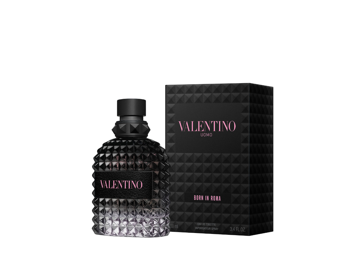 Valentino Uomo Born in Roma Eau de Toilette 100 ml – Profumo Uomo Legnoso Speziato Fresco