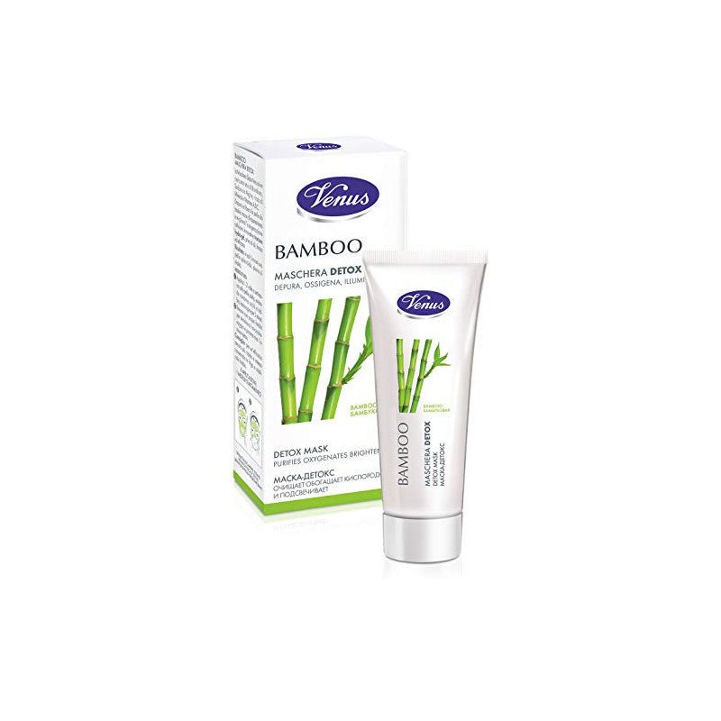 Venus Bamboo Maschera Detox Ossigenante Illuminante 40ml – Purifica e Illumina la Pelle