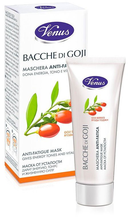 Venus Maschera Anti-Fatica Energizzante Bacche di Goji 40ml – Rivitalizzante Antiossidante