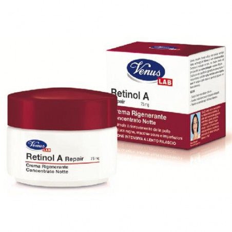 Venus Retinol A Repair Crema Rigenerante Concentrato Notte 50ml – Antirughe con Retinolo Microincapsulato