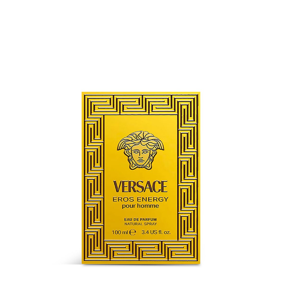 Versace Eros Energy Eau de Parfum Uomo 100ml – Profumo Aromatico Fougère Energizzante - Acque Profumeria