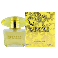 Versace Yellow Diamond Eau de Toilette – Profumo Donna Floreale Agrumato Luminoso