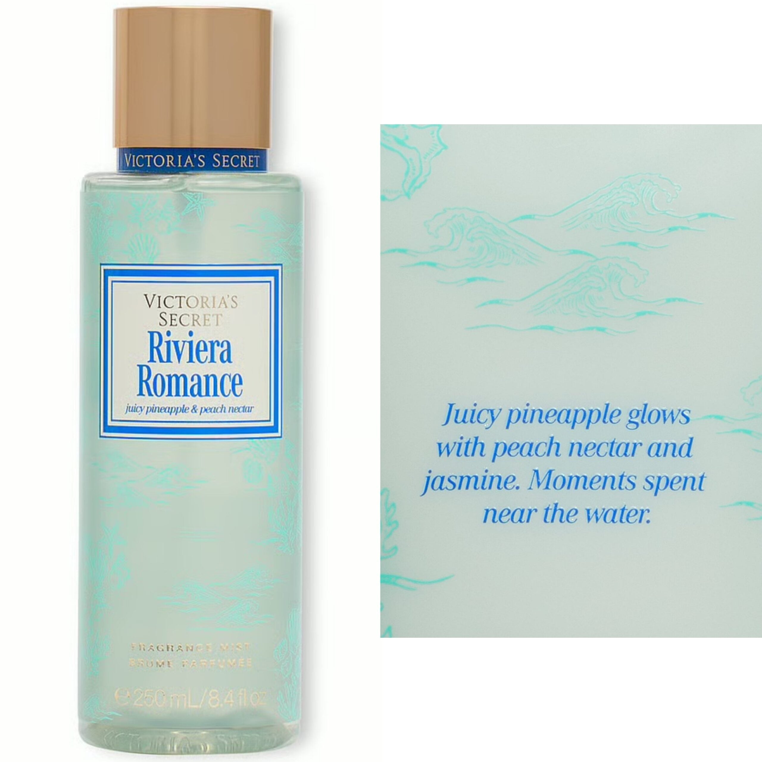 Victoria's Secret Riviera Romance Body Mist Donna 250ml – Floreale Fruttata Solare