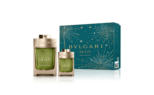 Bvlgari Man Wood Essence Eau de Parfum confezione regalo per uomo 100ml + 15ml - Acque Profumeria