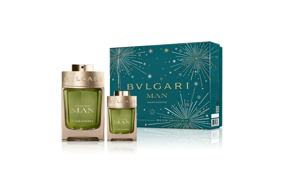 Bvlgari Man Wood Essence Eau de Parfum Cofanetto 100 ml – Set Regalo Uomo Legnoso Aromatico