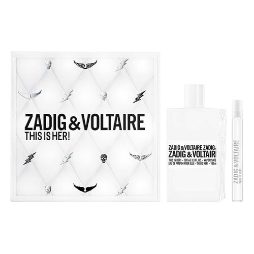 Zadig & Voltaire This Is Her! Eau de Parfum 100ml + 10ml – Cofanetto Profumo Donna Orientale Gourmand