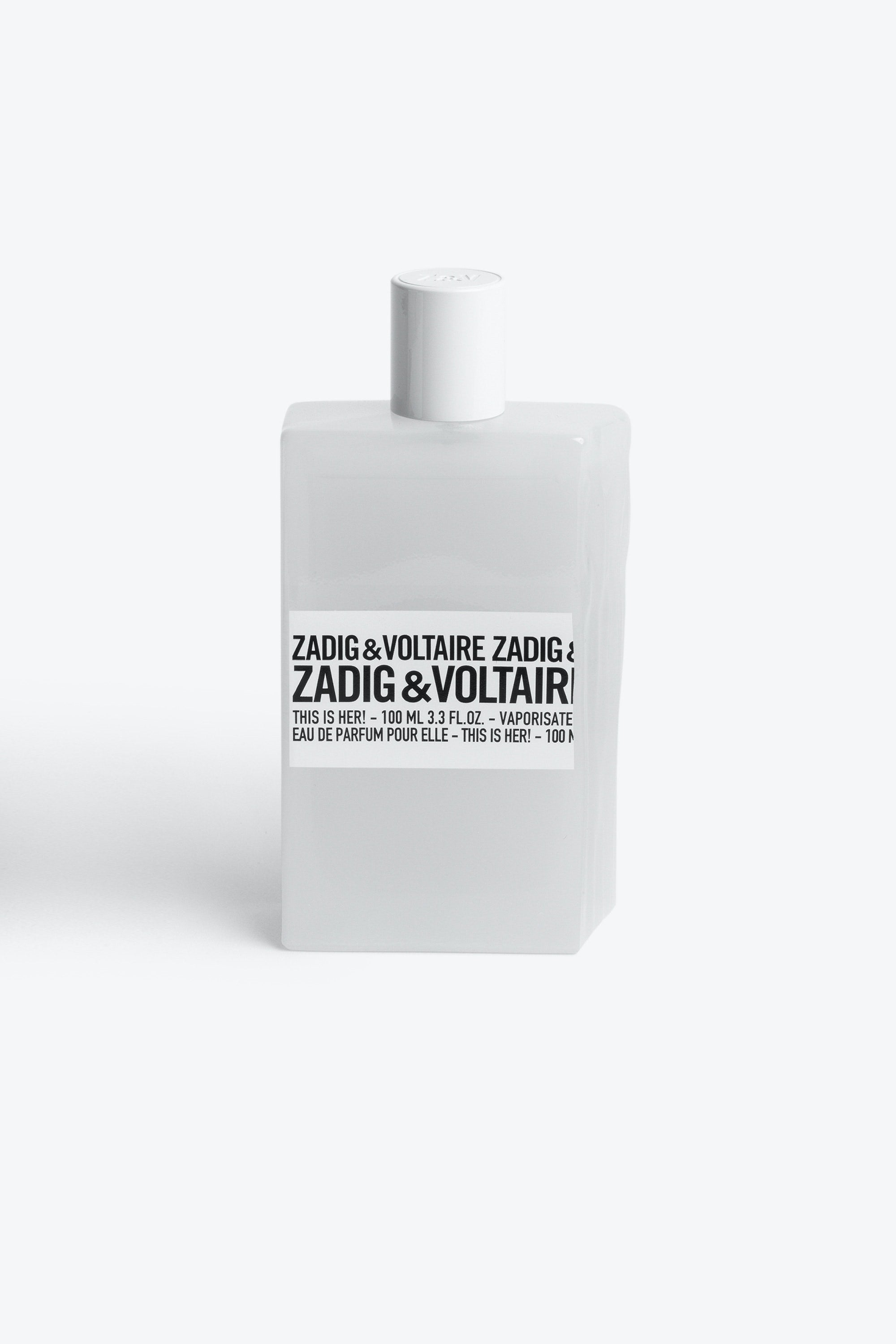 Zadig & Voltaire This is Her! Eau de Parfum 100 ml – Profumo Donna Orientale Gourmand Sensuale