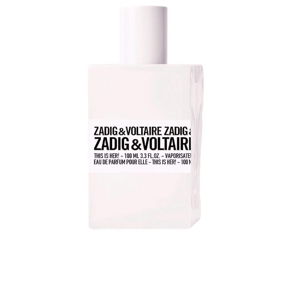 Zadig & Voltaire This is Her! Eau de Parfum 100 ml – Profumo Donna Orientale Gourmand Sensuale